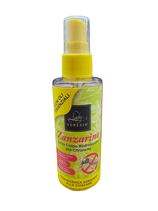 Spray corpo citronella